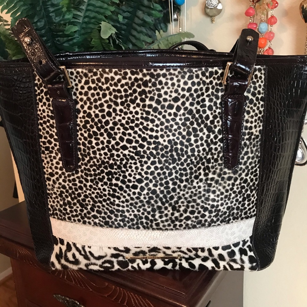 Brahmin Animal Print Handbag
